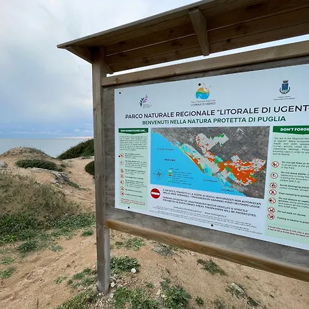 アパート Casa Vista Mare Salento Da 2 Posti Letto トッレ・サン・ジョヴァンニ・ウジェント